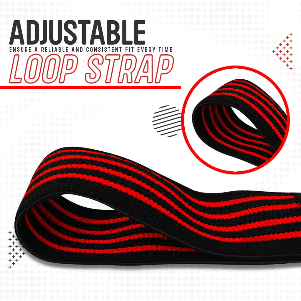 Elbow Wraps for Weightlifting, 41" Adjustable Strap for Gym Powerlifting