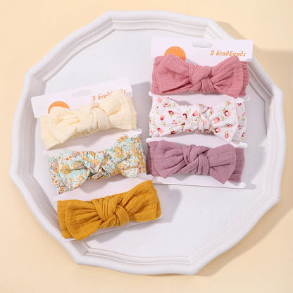 3Pcs Baby Girls Headband Set