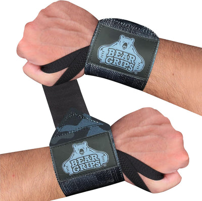 Wrist Wraps for Weightlifting | Weight Lifting Wrist Straps for Weightlifting | Extra Strength Gym Wrist Wraps | Two Wrist Wrap per Pack | 12” & 18” | Lifting Wrist Wraps for Men & Women