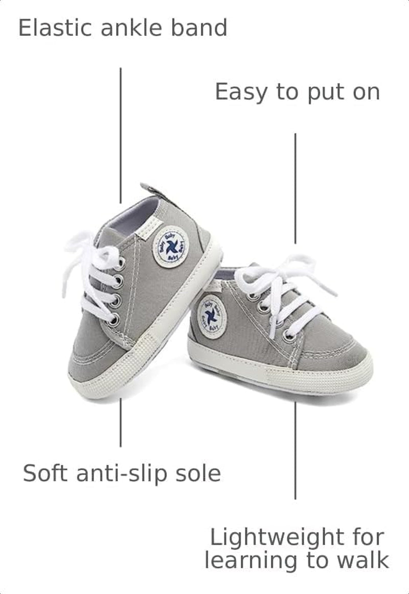 Baby First Walkers High Top Shoes