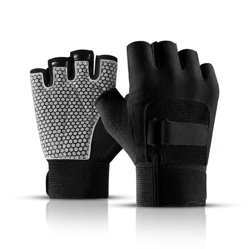 Weightlifting Gym Gloves Breathable Workout Gloves Adjustable Wrist Support