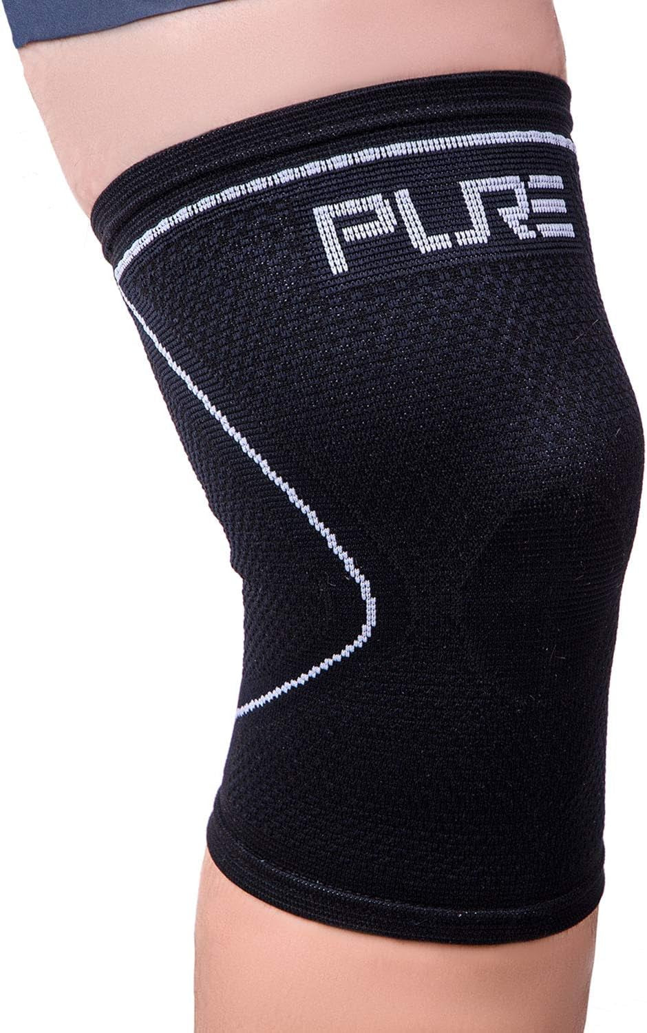 Compression Knee Support Sleeve – Relieve Knee Pain, Recovery Sleeve for Men and Women – Great for Running, Weight Lifting, Sports